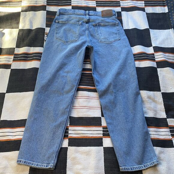 Lucky Brand Boy Mid Rise Relaxed Straight Patchwork Pants. Festival. Boho. 10/30 - Picture 16 of 16